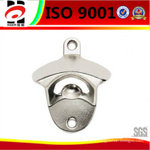 Chrome Plating Zinc Alloy Wall Mounted Bottle Opener